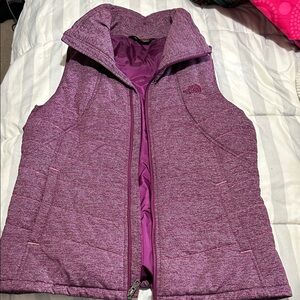 The North Face Heathered Purple Vest